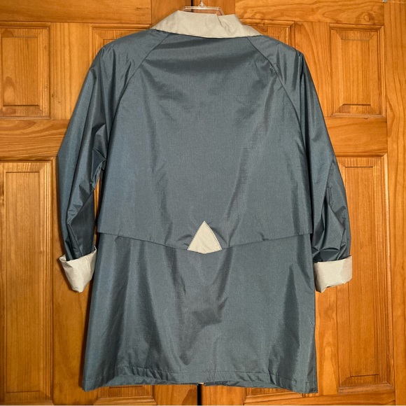 NWOT Vintage Ms. Cambridge Lightweight Hooded Raincoat Jacket Size M - Picture 5 of 14